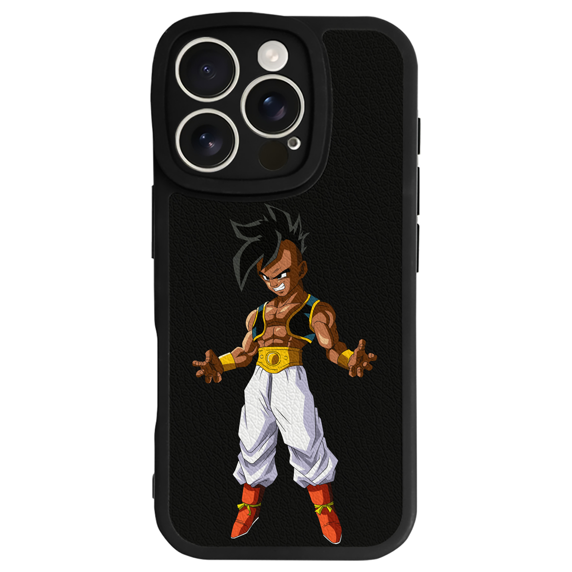 （画像用） ドラゴンボール DRAGON BALL 【iPhone 16シリーズ対応】シリコンスマホケース（レザー調） 材質：シリコン